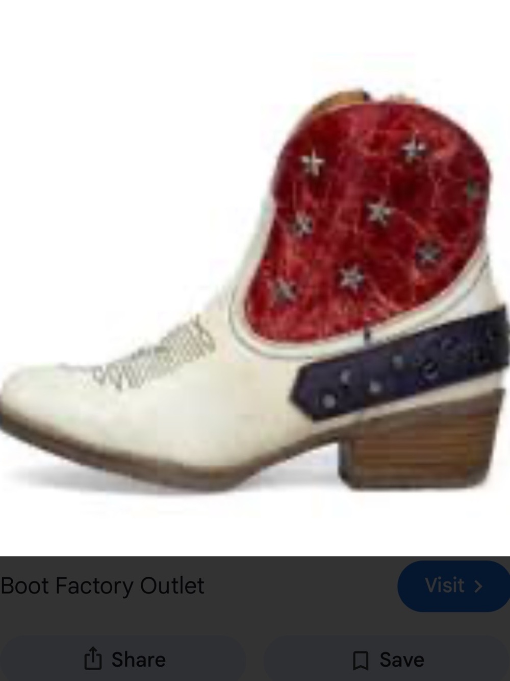Preloved Sterling River Star Studded Booties
